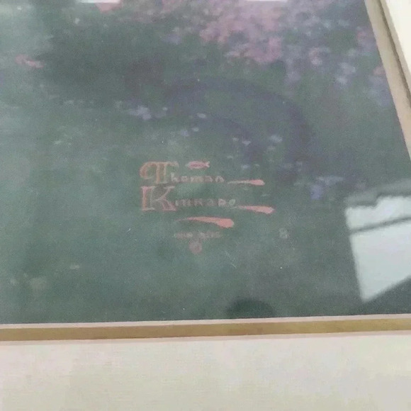 Thomas Kinkade Limited Edition "Summer Gate" S/N Oil On Canvas Painting - Picture 5 of 6